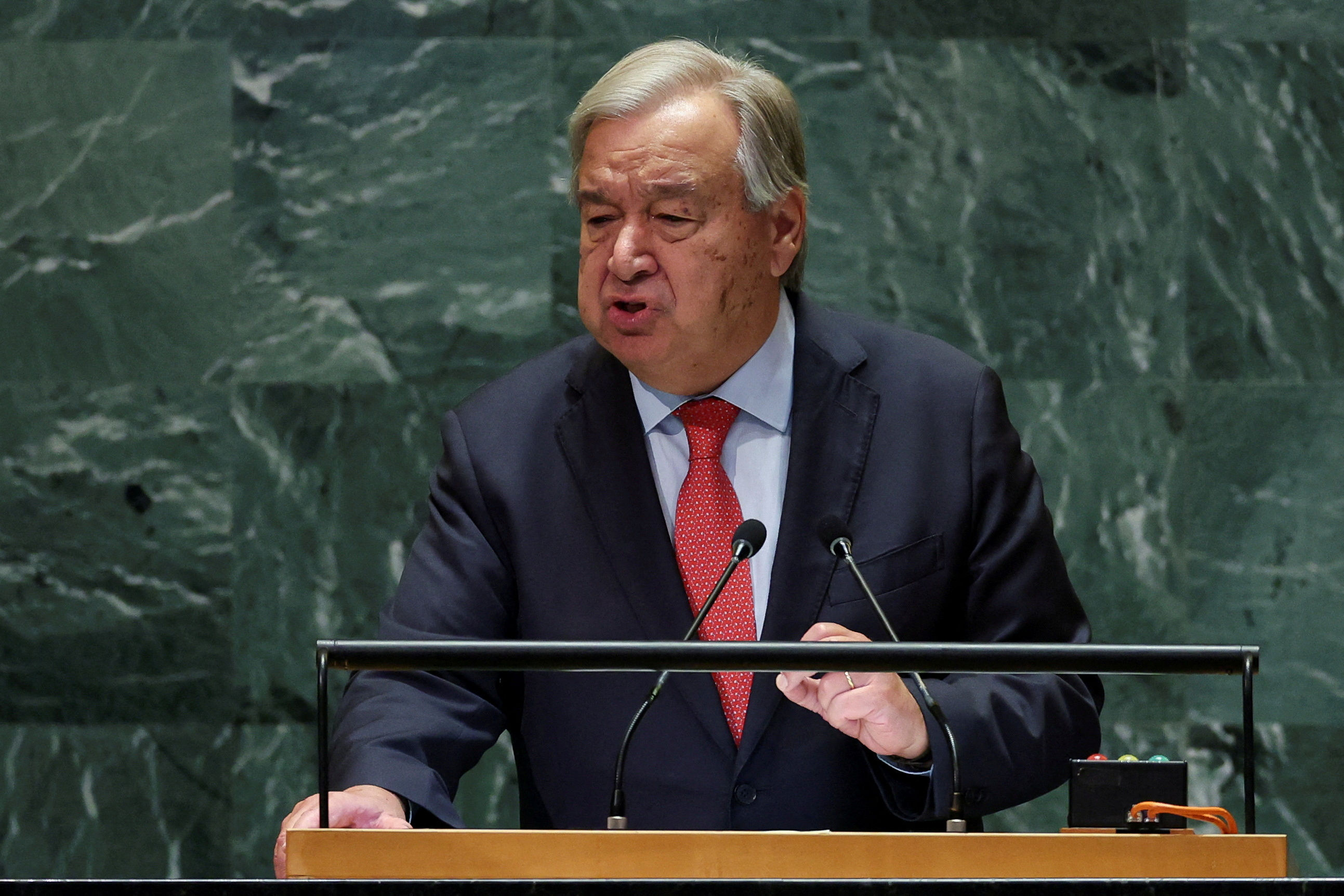 7875144-1 ▲▼聯合國秘書長古特瑞斯(Antonio Guterres)。(圖/路透)