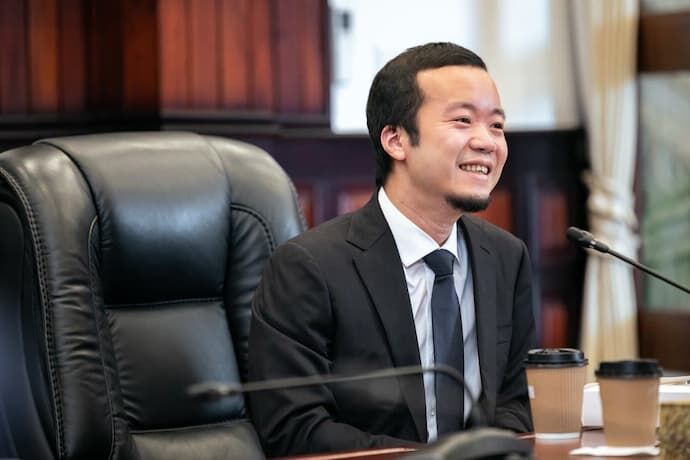 ▲▼太子集團董事長陳志曾在全球經濟獎頒獎典禮獲得柬埔寨「年度領袖人物」獎。（圖／翻攝自Prince Holding）