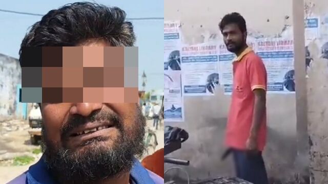 8695718-1 ▲▼當街斬首駕駛!印度小販棄屍想逃 遭民眾「私刑」活活打死。(圖/翻攝X)