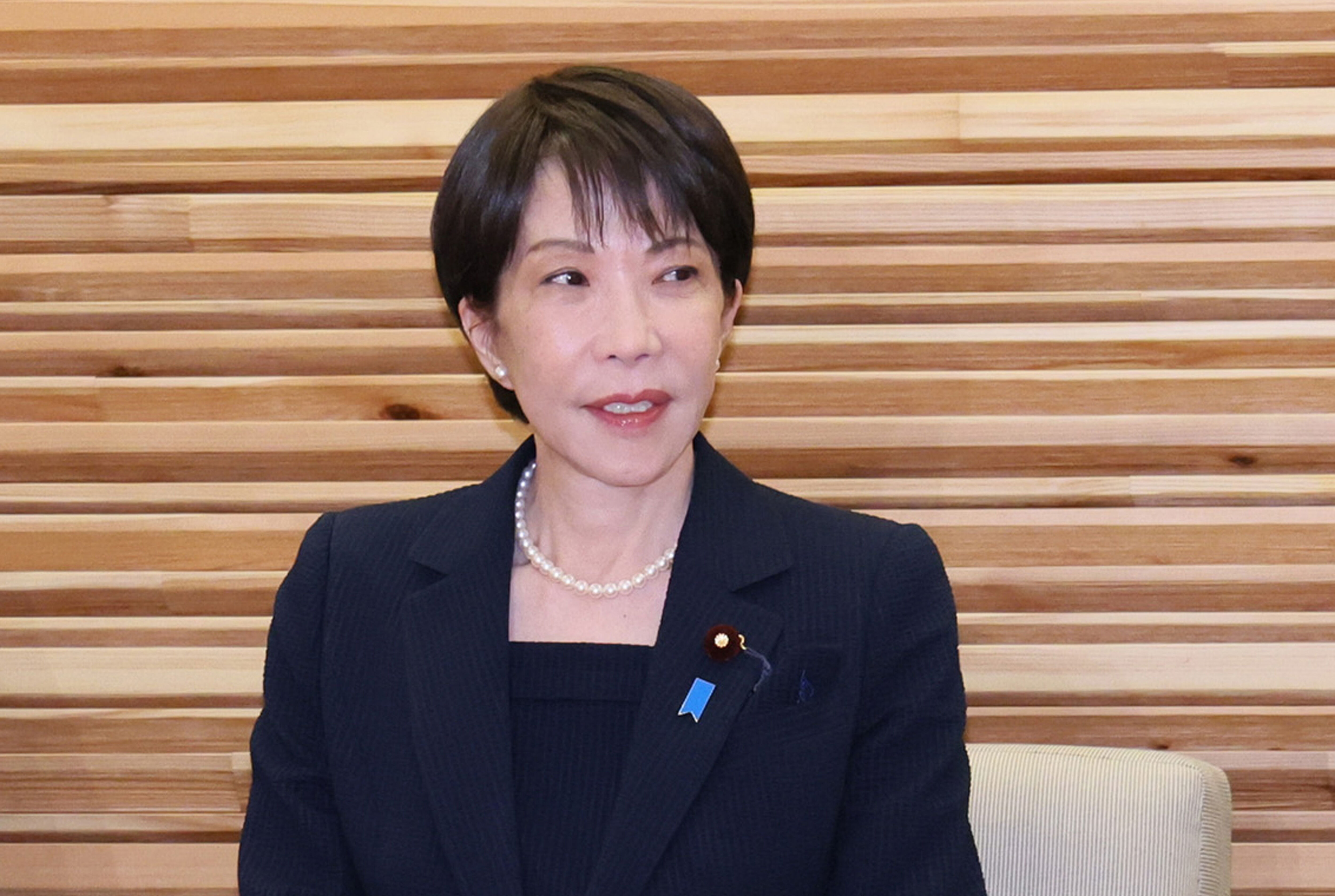▲▼日本首相高市早苗24日前往官邸出席內閣會議。（圖／達志影像／美聯社）
