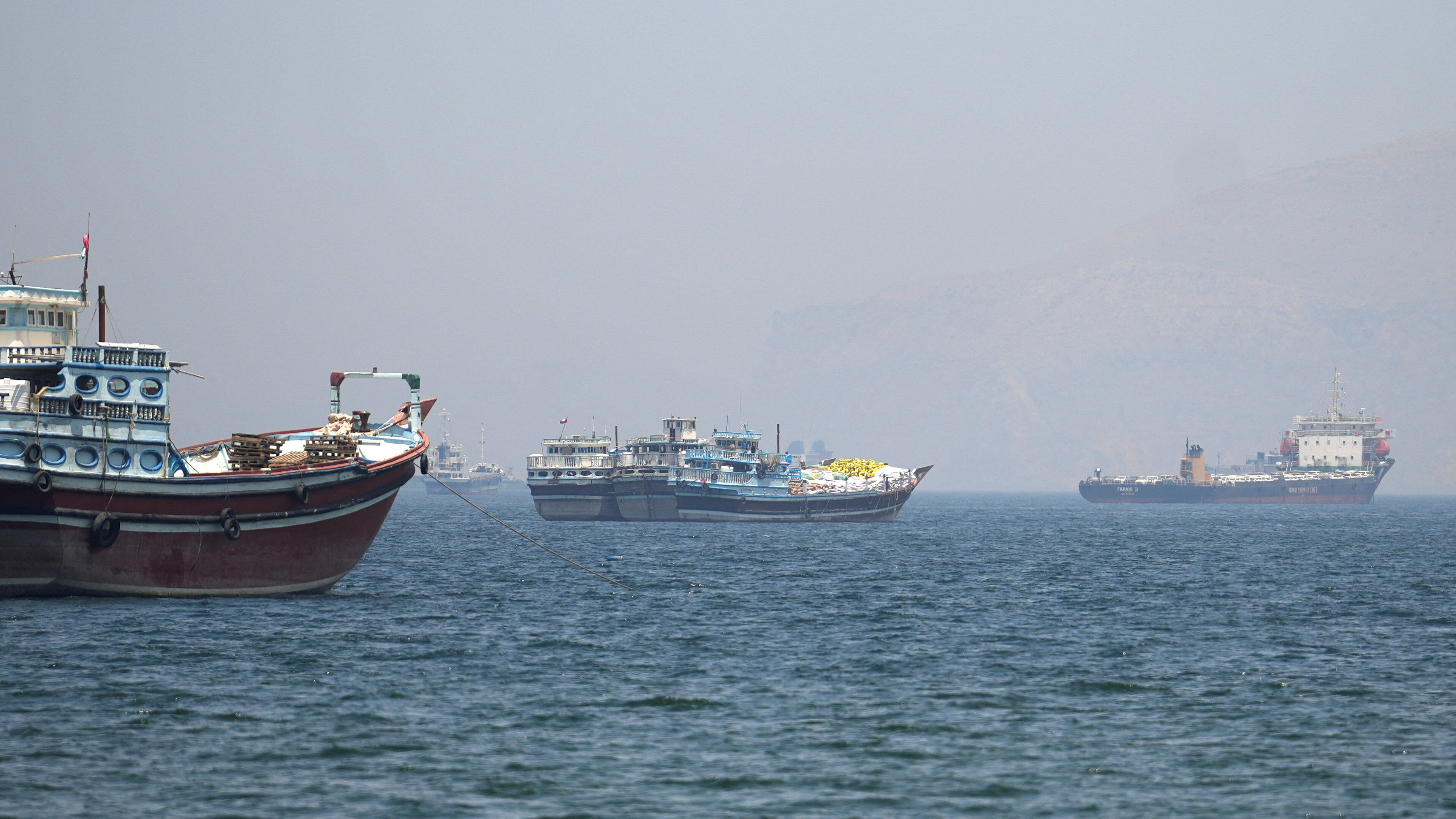▲▼荷莫茲海峽（Strait of Hormuz）。（圖／路透）
