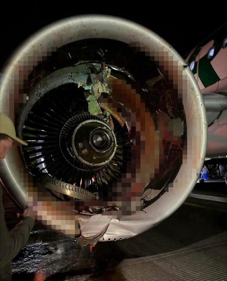 ▲邊疆航空班機捲入擅闖跑道者。（圖／翻攝X）
