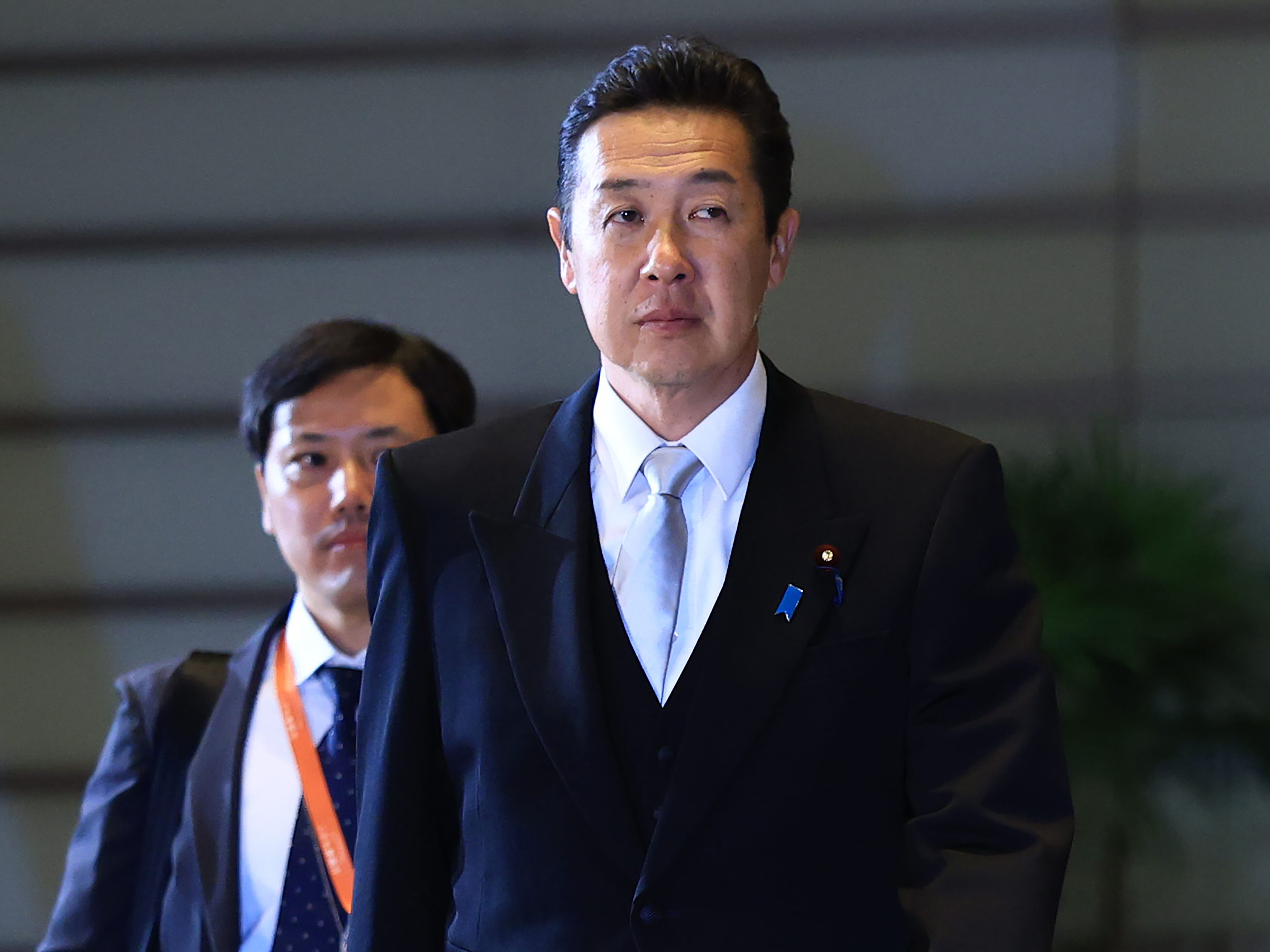 8739344 ▲▼日本內閣府特命擔當大臣黃川田仁志。(圖/達志影像/美聯社)