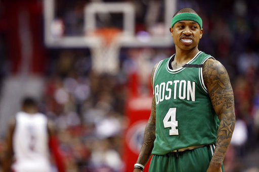 ▲沃爾G6飆絕殺三分，沃爾（John Wall）、湯瑪斯（Isaiah Thomas）。(圖／達志影像／美聯社)