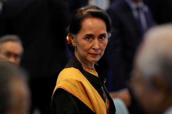 ▲▼ 緬甸實質領袖翁山蘇姬（Aung San Suu Kyi）。（圖／路透）
