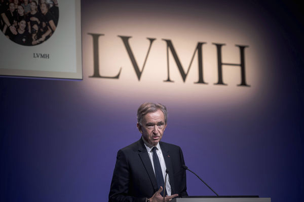 ▲▼LVMH集團董事長兼首席執行長（CEO）阿爾諾（Bernard Arnault）。（圖／達志影像／美聯社）