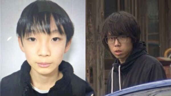 ▲▼京都男童，繼父安達優季，安達結希。日男童棄屍深山「狠毒繼父嘴臉曝光」。（左圖／京都府警方；右圖／翻攝X）