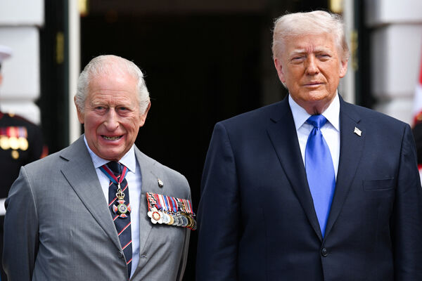 d8724495 ▲▼查爾斯三世(Charles III)與卡蜜拉王后(Queen Camilla)前往美國進行國是訪問,並與美國總統川普(Donald Trump)會面。(圖/路透)