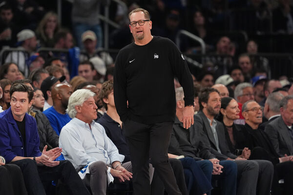 ▲費城七六人主帥納斯（Nick Nurse）。（圖／達志影像／美聯社）