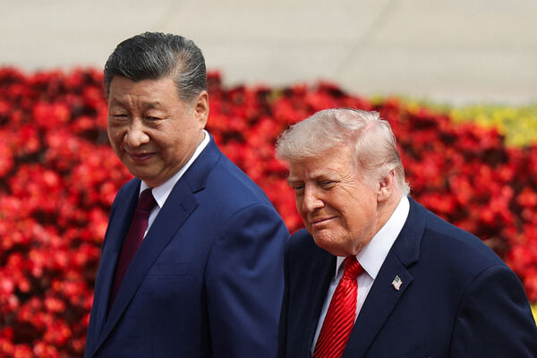 ▲▼美國總統川普（Donald Trump）與中國國家主席習近平,川習會。（圖／路透）