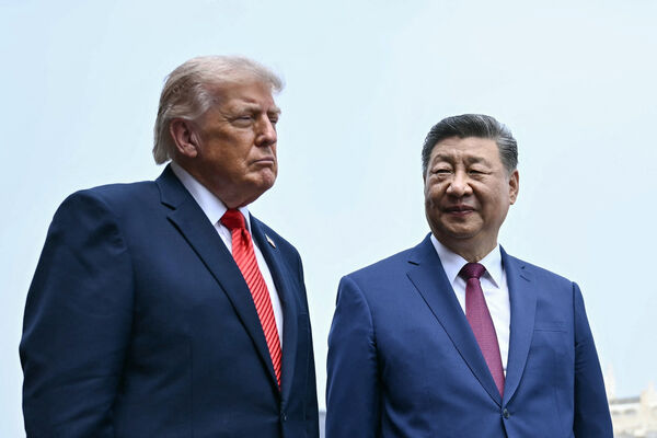 ▲▼美國總統川普（Donald Trump）與中國國家主席習近平,川習會。（圖／路透）