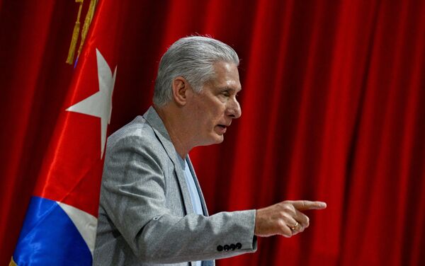 ▲▼古巴總統狄亞士-卡奈（Miguel Diaz-Canel）。（圖／達志影像／美聯社）