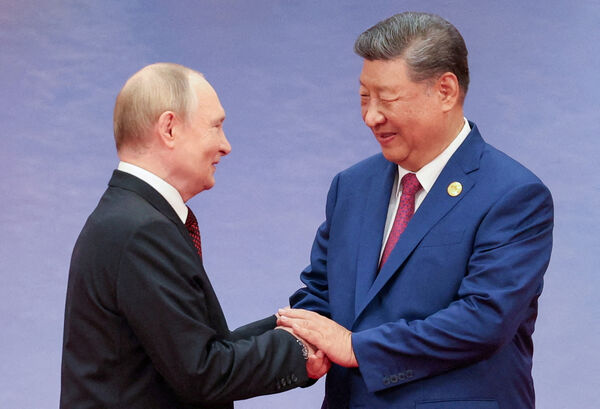 ▲▼俄羅斯總統普丁（Vladimir Putin）與中國國家主席習近平。（圖／路透）