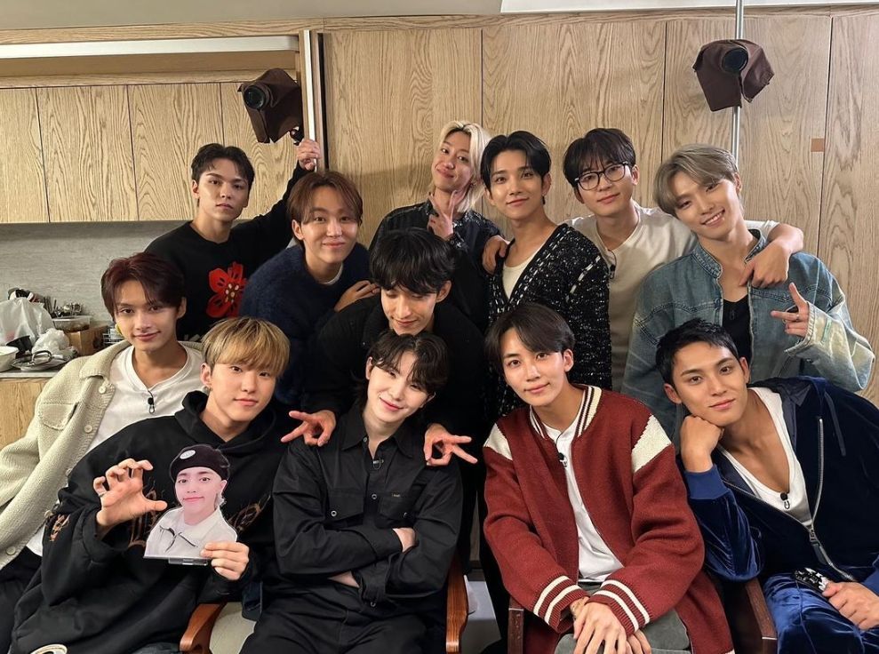 ▲SEVENTEEN。（圖／翻攝自Facebook）
