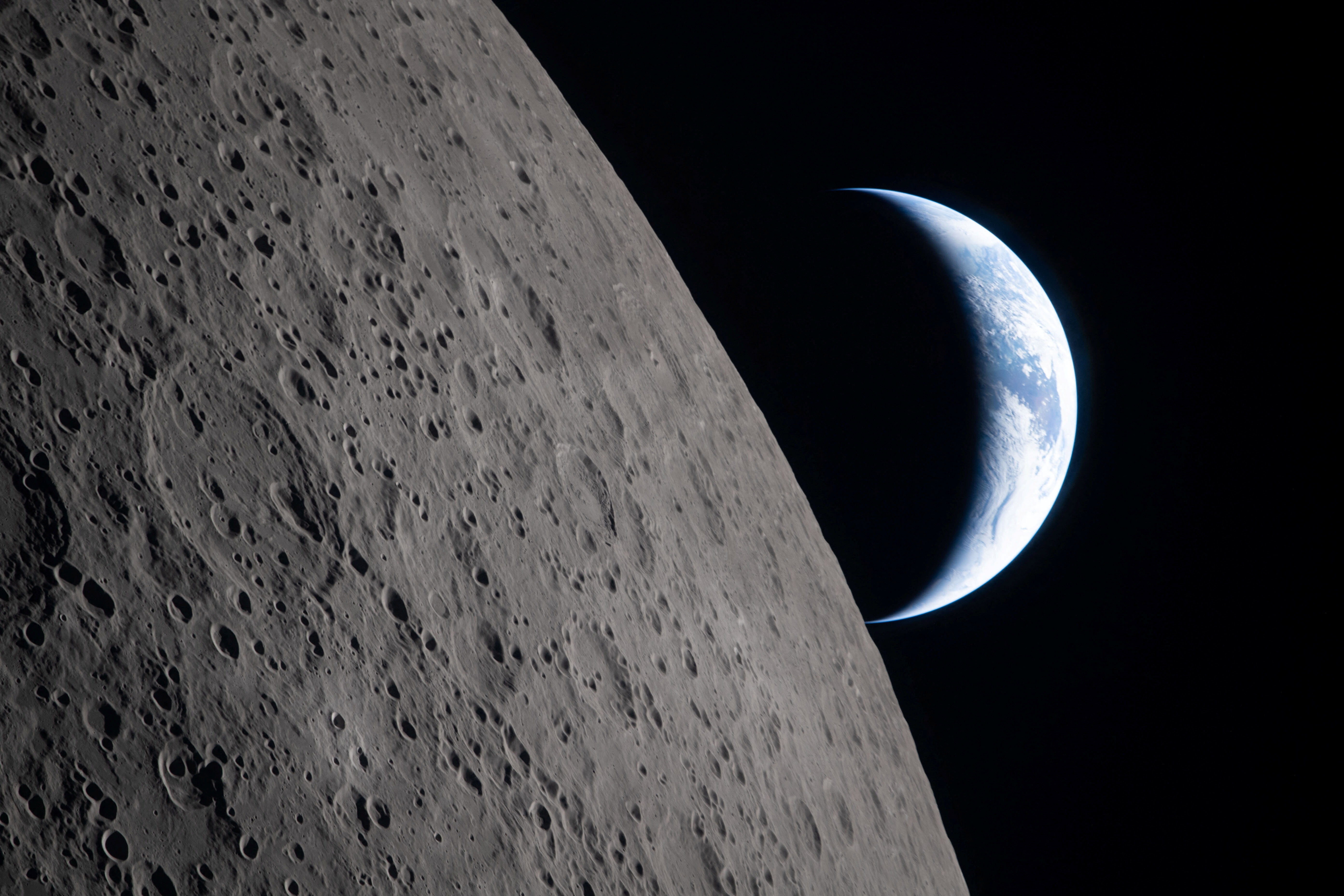 8691497 ▲NASA積極進行月球基地計畫。(示意圖/路透)