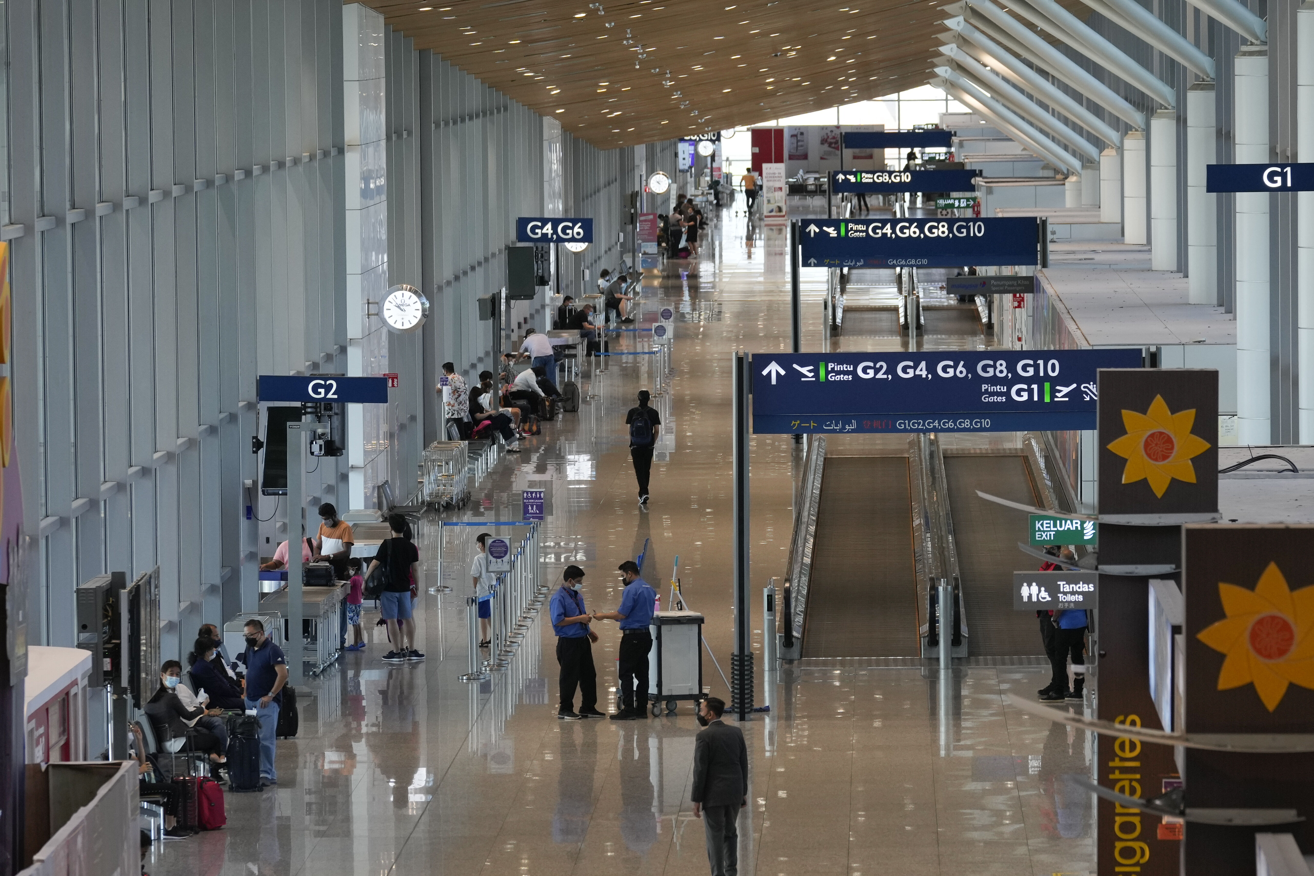 ▲▼ 吉隆坡國際機場（Kuala Lumpur International Airport）。（圖／達志影像／美聯社）