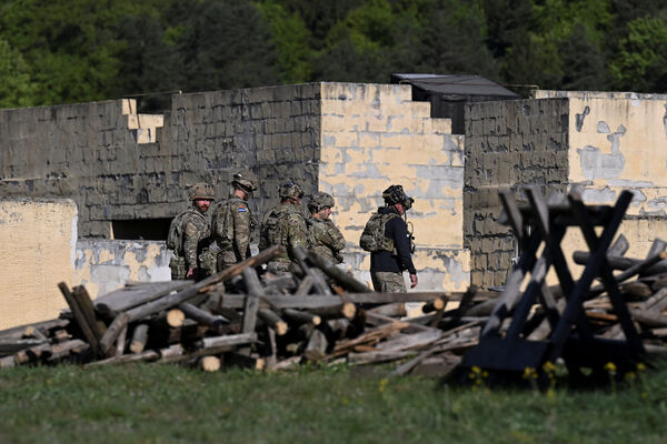 d8725287 ▲▼美軍士兵於德國參與「聯合決斷演習」(Combined Resolve Exercise)。(圖/路透)