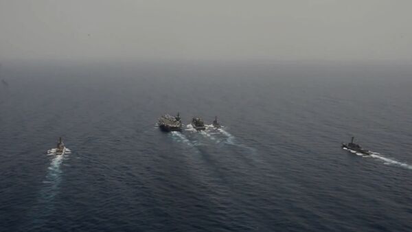 d8750762 ▲▼美國南方司令部(Southcom)宣布,美國海軍/美軍尼米茲號(USS Nimitz)航空母艦率旗下艦載機聯隊部署加勒比海。美軍航母(圖/翻攝X@Southcom)