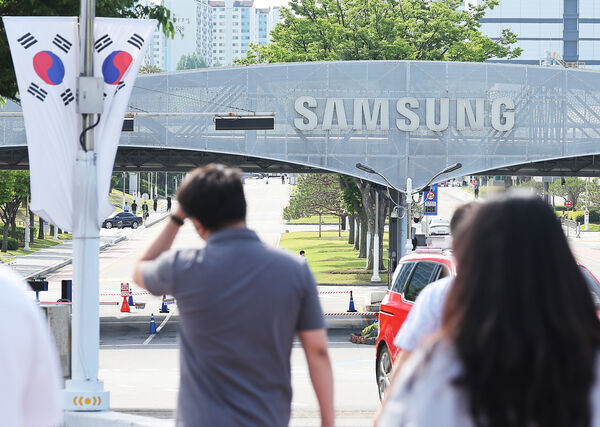 ▲▼南韓京畿道水原市三星電子（Samsung Electronics）。（圖／VCG）